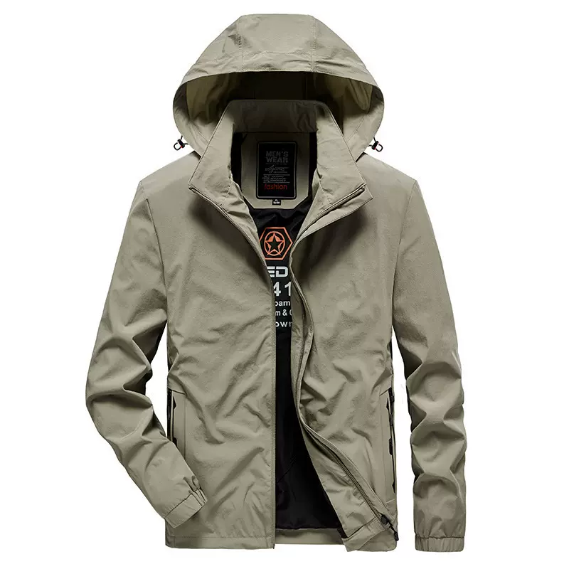 9910冬季棉服加绒保暖防风外套宽松直筒男素版上衣可LOGO