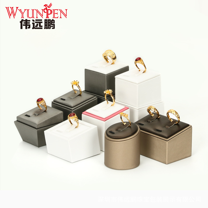 廠家直銷戒指架首飾展示道具多色黃金鑽戒玉器陳列展示座珠寶道具