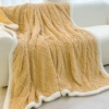 Lamb Volley blanket-Ginger [Type A mother and baby-level locks to keep warm and refuse to lose hair]
