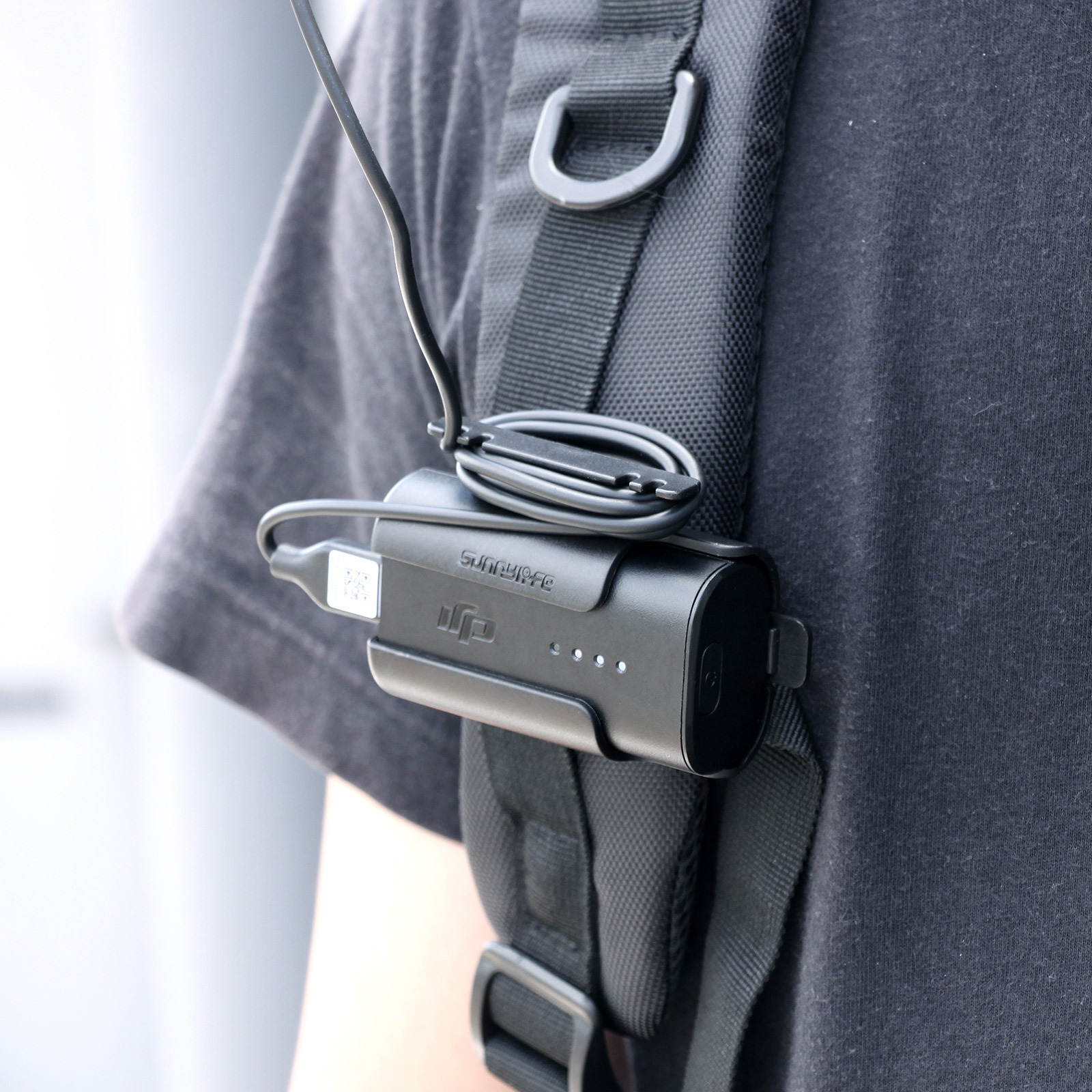 Sunnylife aplicable a DJIAvata/FPV gafas de vuelo V2 batería clip trasero gancho Winder protección