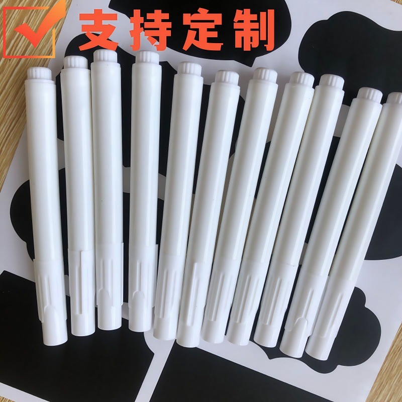 Creative Water-Based White Liquid Chalk Environmentally Friendly Led Light Board Pen Blackboard Glass Acrylic Erasable Whiteboard Pen