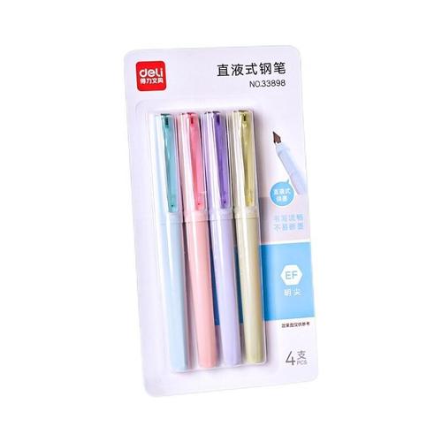 The Delight 33896 Pen for Students with Replaceable 3.4 Ink Cartridges, Suitable for Primary School Students (Grades 3-5) for Calligraphy and Posture Practice