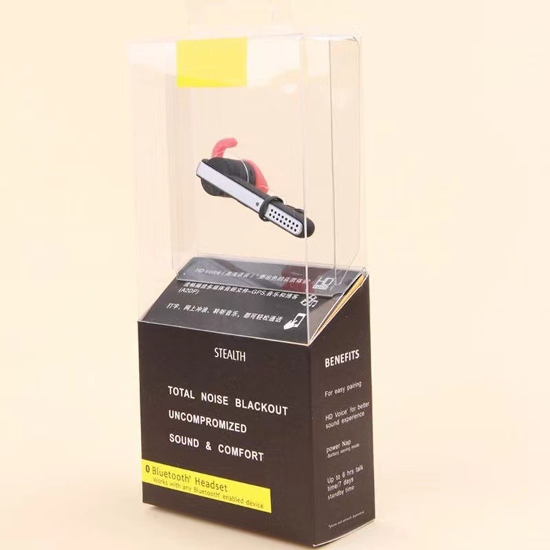 Cross-Border New Super 3 Bluetooth Headset Business Headset Super Long Standby Voice Broadcast Incoming Call Reminder Driving