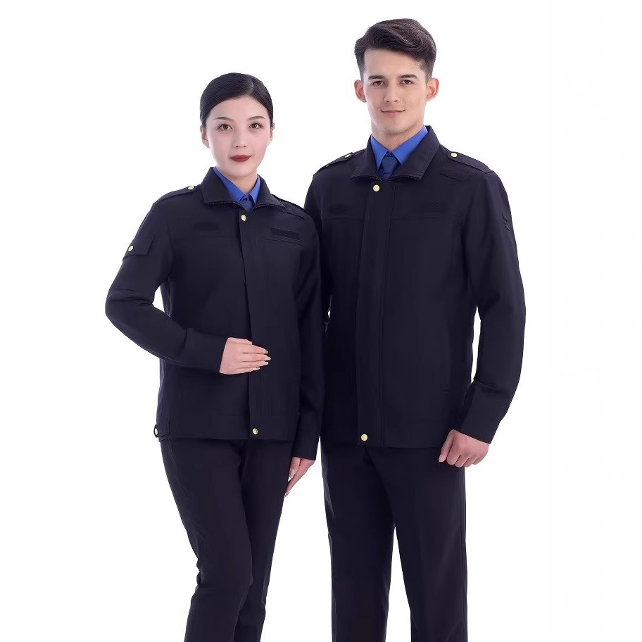 现货城市市物业服男女综合管夏季春秋冬季夹克服装城市工作服制服