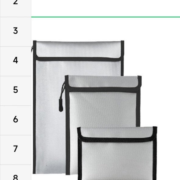 Explosion-proof safe lithium battery charging for documents