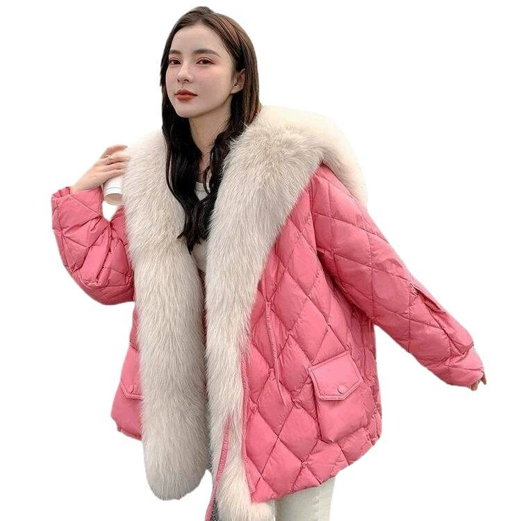 (Cross-border trading), winter keep warm long down jacket, 2025 years, mid-length