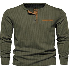 V 74568 Corduroy Long Sleeve T-Shirt ŷ���羳����ѷ����ͨ��