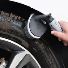 厂家直销汽车轮胎刷 T型软柄防滑防冻清洁刷 多功能轮胎刷 R-T314