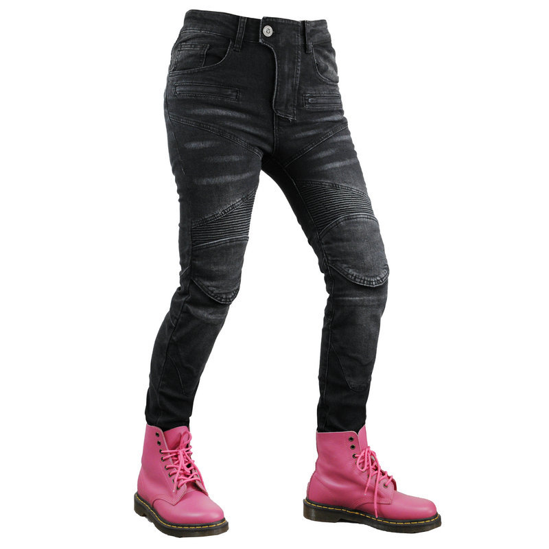 VOLERO motocicleta pantalones de Ciclismo de mezclilla pantalones de carreras de las mujeres pantalones anti-caída pantalones de la motocicleta pantalones de ciclismo actualizado equipo de protección