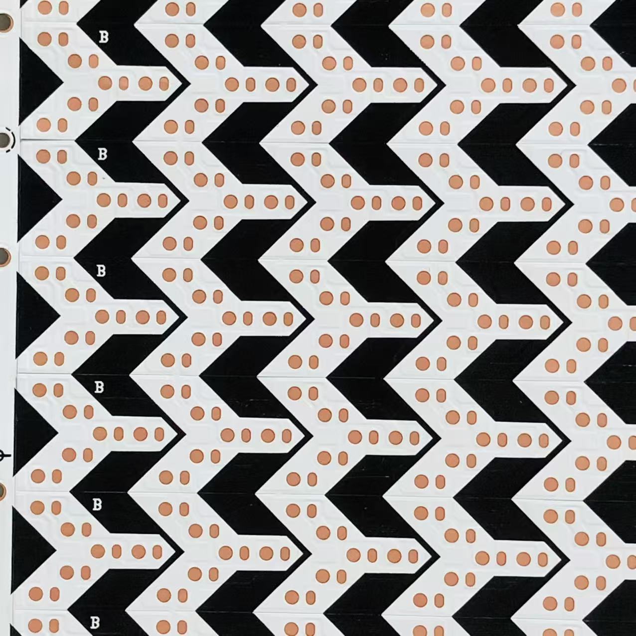 FPC软灯条板2835 180D/条 6D1组双面贴片正白膜495*15*16PCS