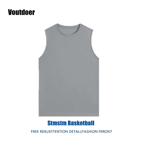 Summer Quick-Drying Vest Sports Fitness Clothing Men's Running Training Breathable Trendy Basketball Top