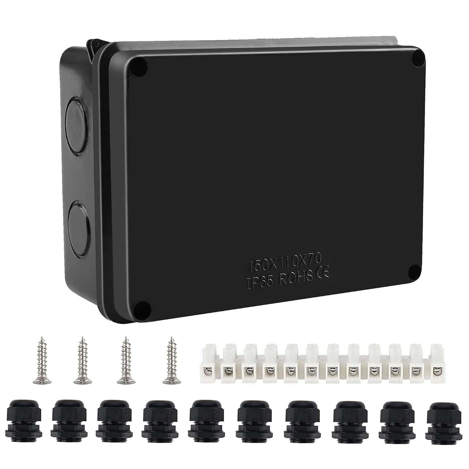 Elezenioc Abzweigdose Wasserdicht IP65 Aufputz-Abzweigkasten