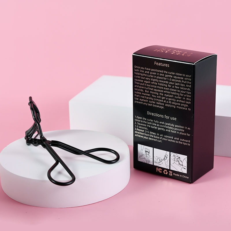 Rímel gran angular, rizador de pestañas con mango de lengua de pato, rizador de pestañas, rizador de pestañas sin carne, rizador de pestañas