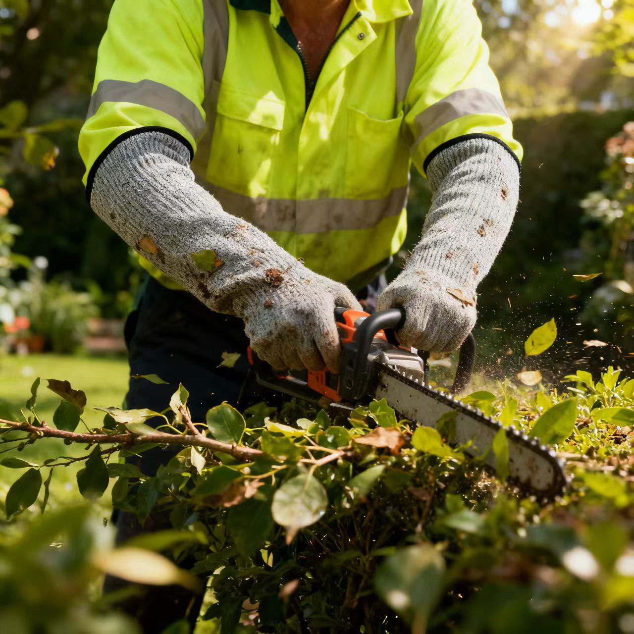 五级防割护臂防划伤工地建筑野外探险玻璃搬运木工雕刻劳保手套