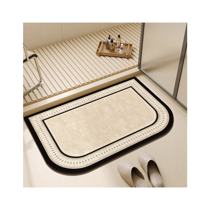 Nordische diatomee badmat absorberend antislip sneldrogend_voghion.com