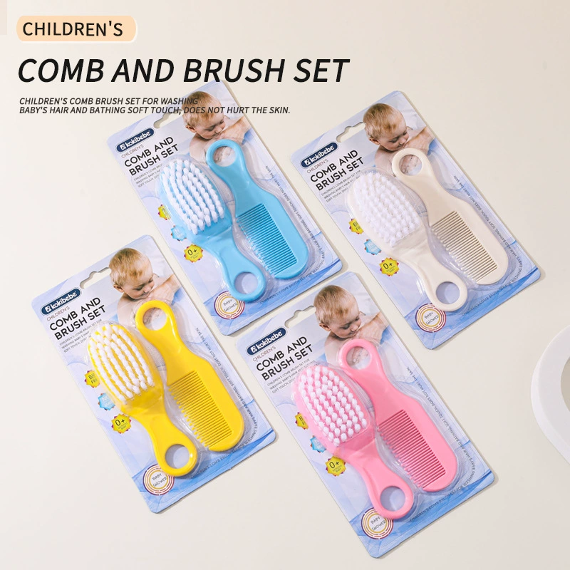 Неонатальная расческа для удаления мха детская расческа для ухода за головой комбинированная детская Массажная расческа-щетка костюм