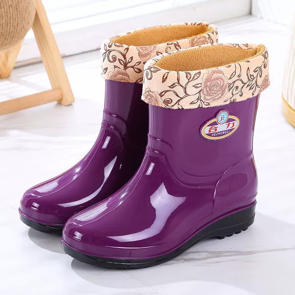 Purple [black bottom with cotton cover]
