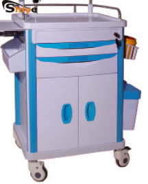 医院用药品推车 护士推车 豪华多功能 ABS送药推车