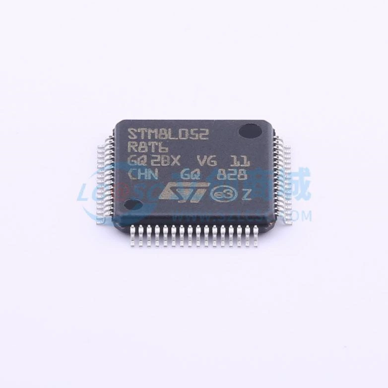 STM8L052R8T6 ультранизкопотребляющий 8-битный MCU с 64 КБ Flash, 16 МГц CPU и набором функций
