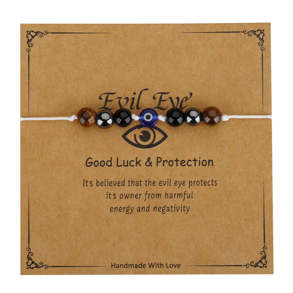 Lucky Evil Eye Red String Bracelet Adjustable Protection Jewelry_voghion.com