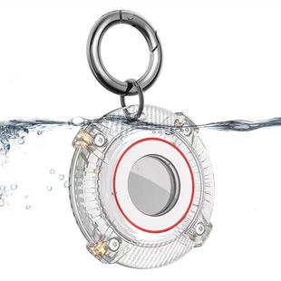 Cross-Border Popular Transparent Anti-Lost Tracker Waterproof Case Protective Case Hard Case Suitable for Apple/Apple Airtag