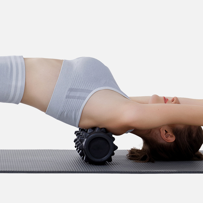 Masaje de relajación muscular sólido alta dureza fitness yoga ejercicio Langya eje de espuma columna de yoga rodillo