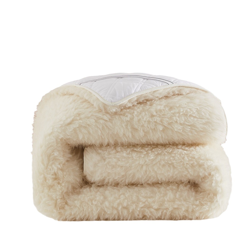 Australia 100 Pure Wool Upholstered Mattress Thickened Lamb Fleece Winter Household Mattress Student Dormitory Blanket Mattress