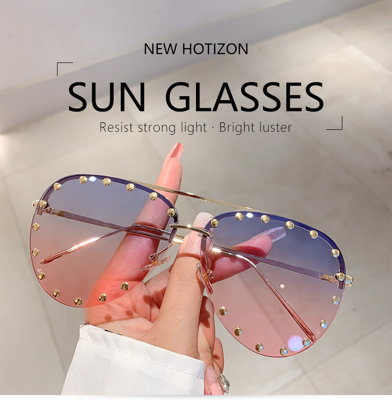 60g Weight Half Frame Glasses Structure Sunglasses Classification PC, UV400 Protection Lens Material toad glasses Glasses Style Outdoor, Beach Occasion Geometric Pattern Unisex Gender Vintage Style, Classic Style Style Vintage Style Classic Style Geometric PC UV400 Protection Toad Glasses Half Frame Women's Sunglasses 无