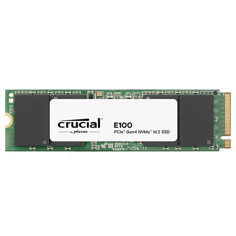 Crucial E100 480G 1T 2T M.2 NVMe PCIe4.0*4 SSD