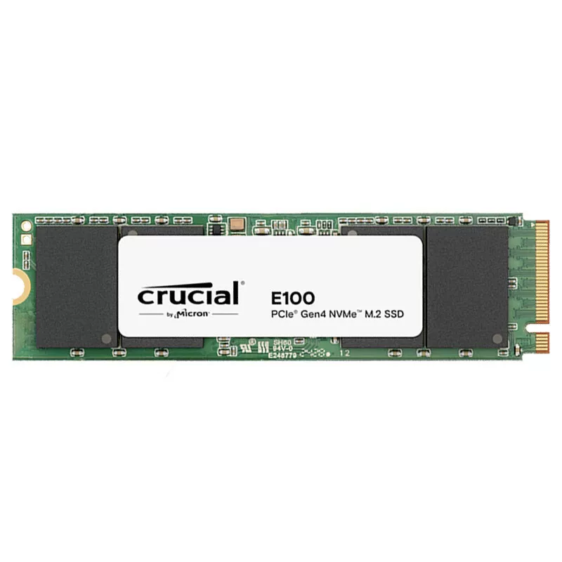 Crucial E100 480G 1T 2T M.2 NVMe PCIe4.0*4 SSD