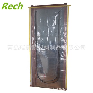 Zipper Door Decoration Temporary Use Dustproof Door U Shape Zipper Door
