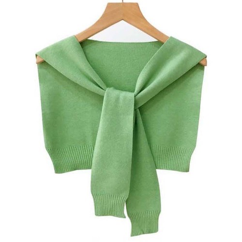 Dickey Collar shirt sweater decoration half shirt decoration detachable collar knitting scarf little shawl female with a brief paragraph wool false led by shoulder cape