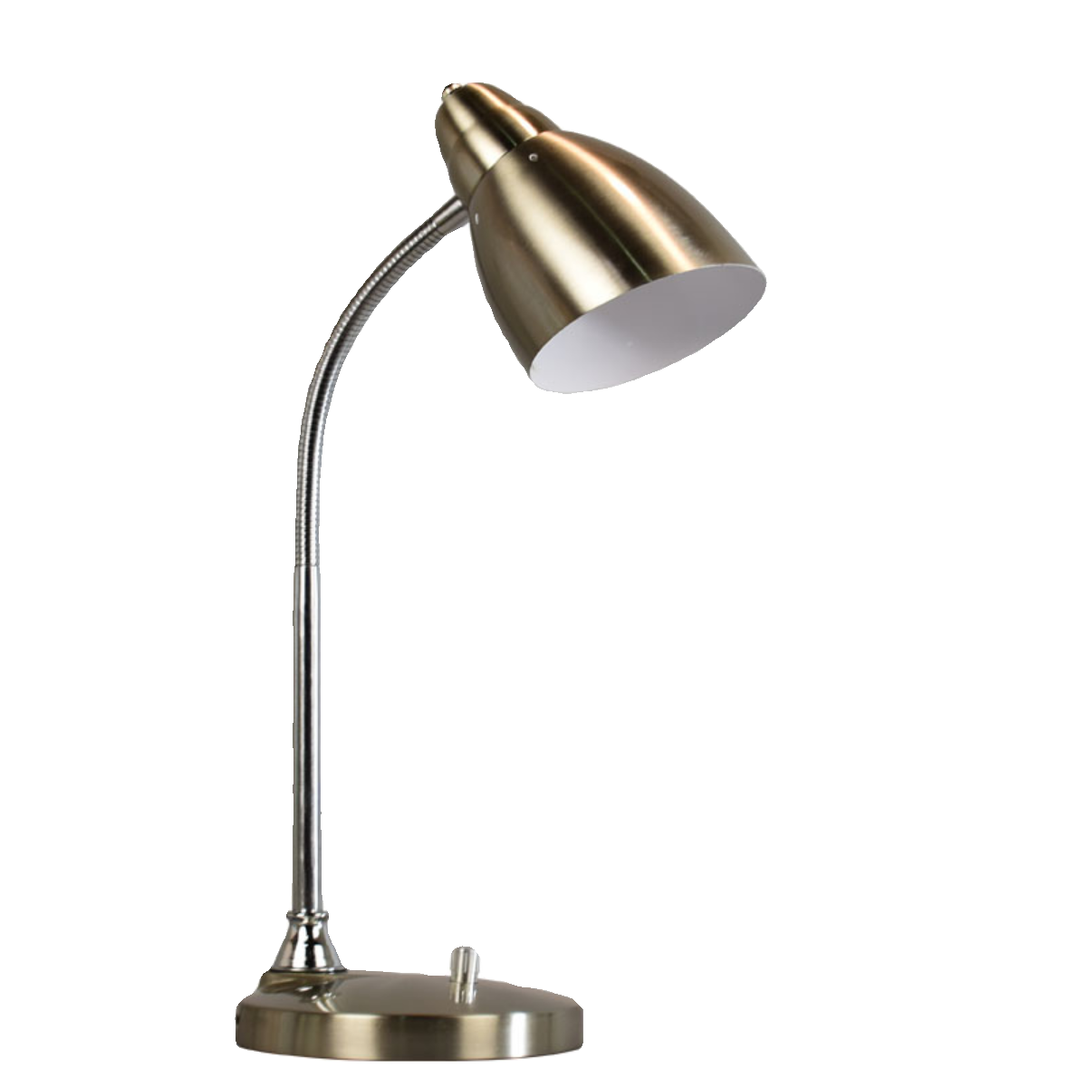 Clásica vieja lámpara de mesa de metal escritorio para aprender enchufe de ojo enchufe eléctrico estudio delicado tornillo de bombilla intercambiable