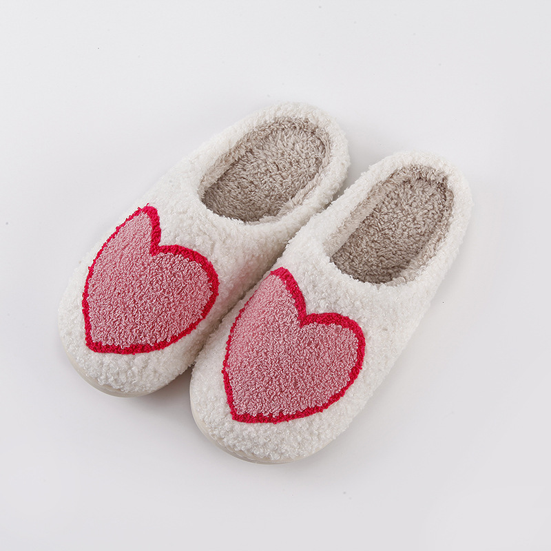 Unisex Elegant Heart Shape Round Toe Home Slippers display picture 1