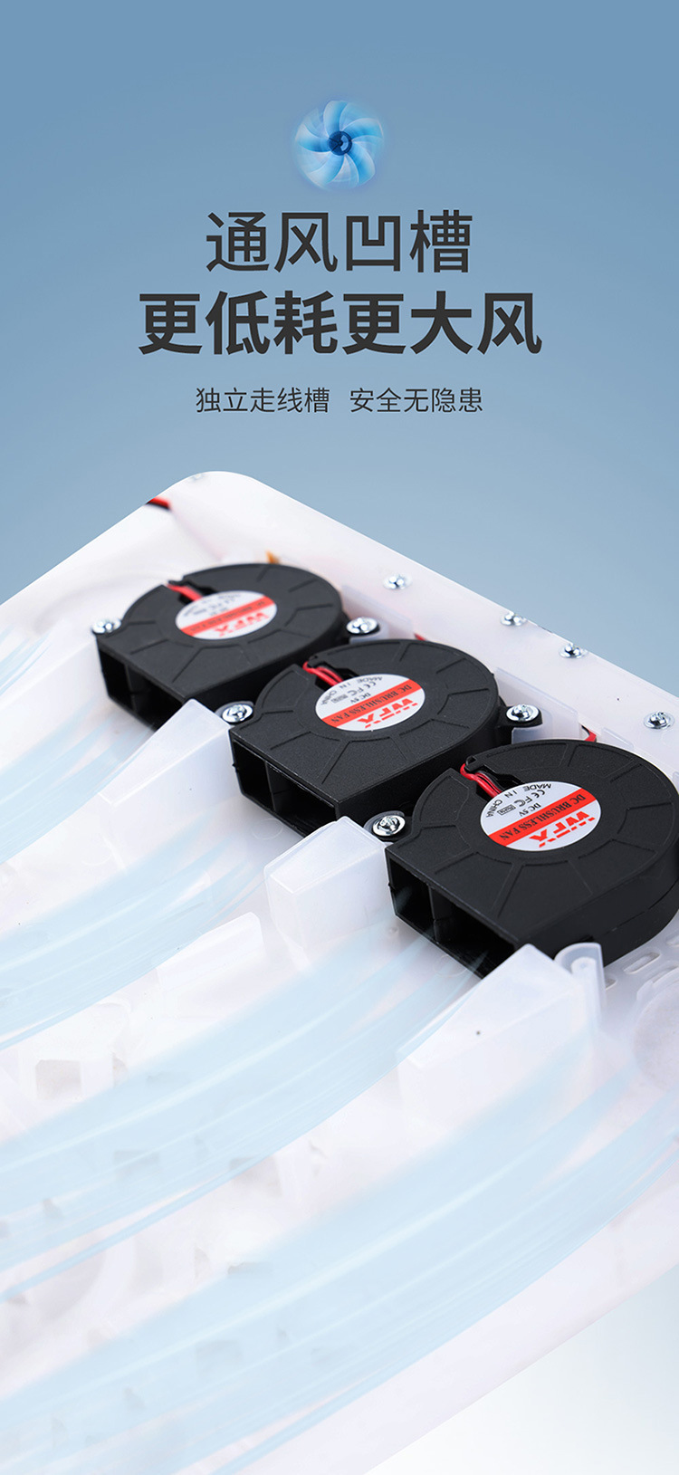 Car Air-Cooled Seat Cushion, 12V/24V Ventilated Cooling Pad for Trucks, Breathable Heat-Relieving Seat Cushion, USB Breathable Cooling Seat Cushion