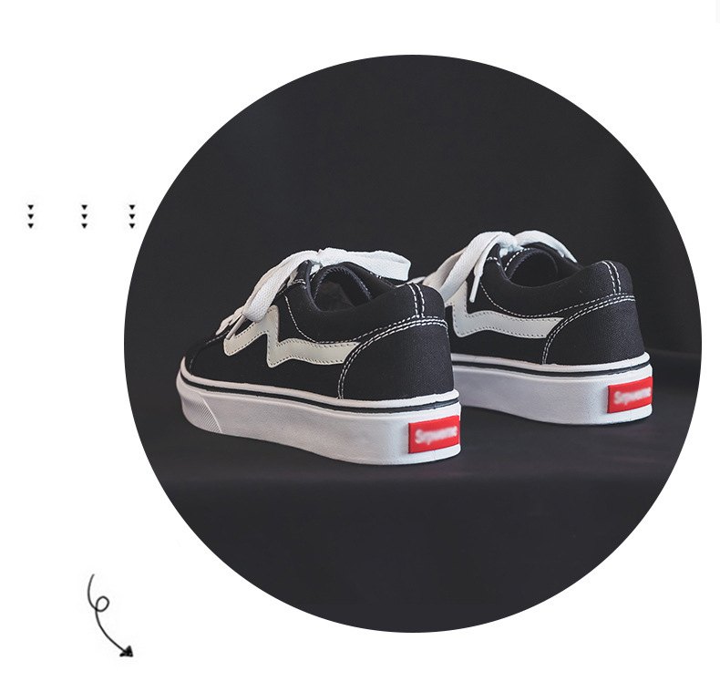 2023 new autumn canvas shoes for women, Korean version, versatile sports and leisure sneakers, classic little black shoes, spring and summer trendy_voghion.com