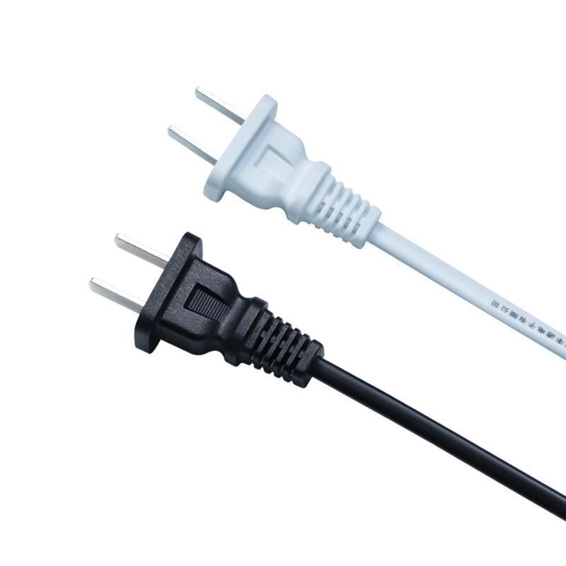 Customized national standard two-prong power cord floor lamp desk lamp with dimming switch, fan tail soldering speed control temperature control wire