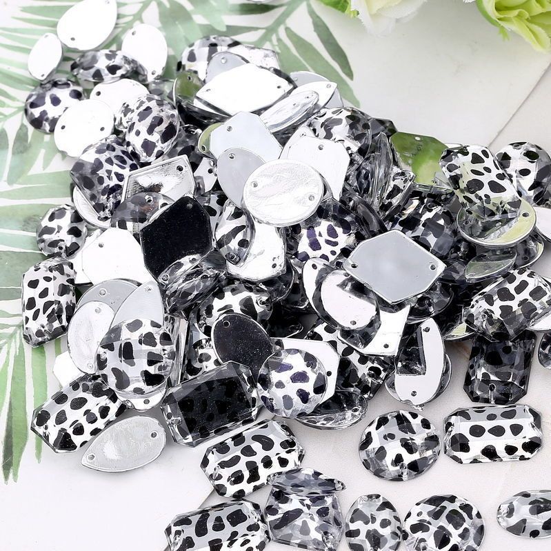 手縫いダイヤモンド diy 素材ラインストーンオーバーロック服ウェディングドレスダイヤモンド衣類アクセサリーシングルカラー 100 個|undefined