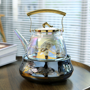 Ceramic electric ceramic stove tea set glass kettle tea cooking health tea maker electric tea stove induction cooker business gifts