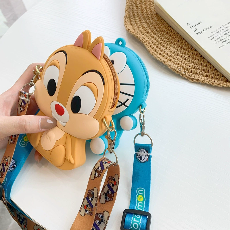 Cartoon shoulder bag, card holder, cute small bag, backpack, Japanese and Korean