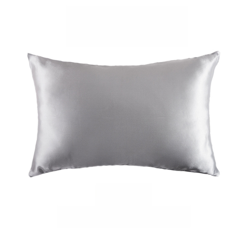 22mm Cross-border Exclusive [Amazon North America] Invisible Zipper Double-Sided Silk Pillowcase Supports Customization