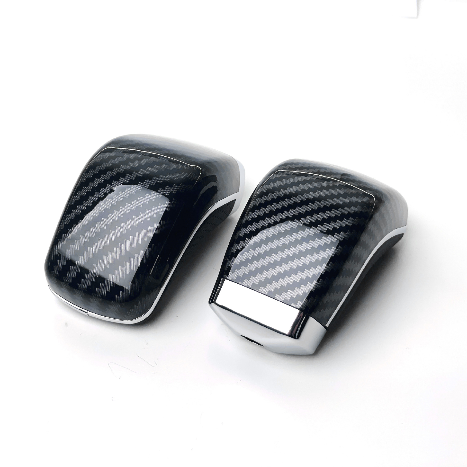 Adaptable al modelo 05-09 Toyota Laorizhi cambio de engranaje automático mango cubierta de decoración de fibra de carbono madera multicolor transfronterizo image 9