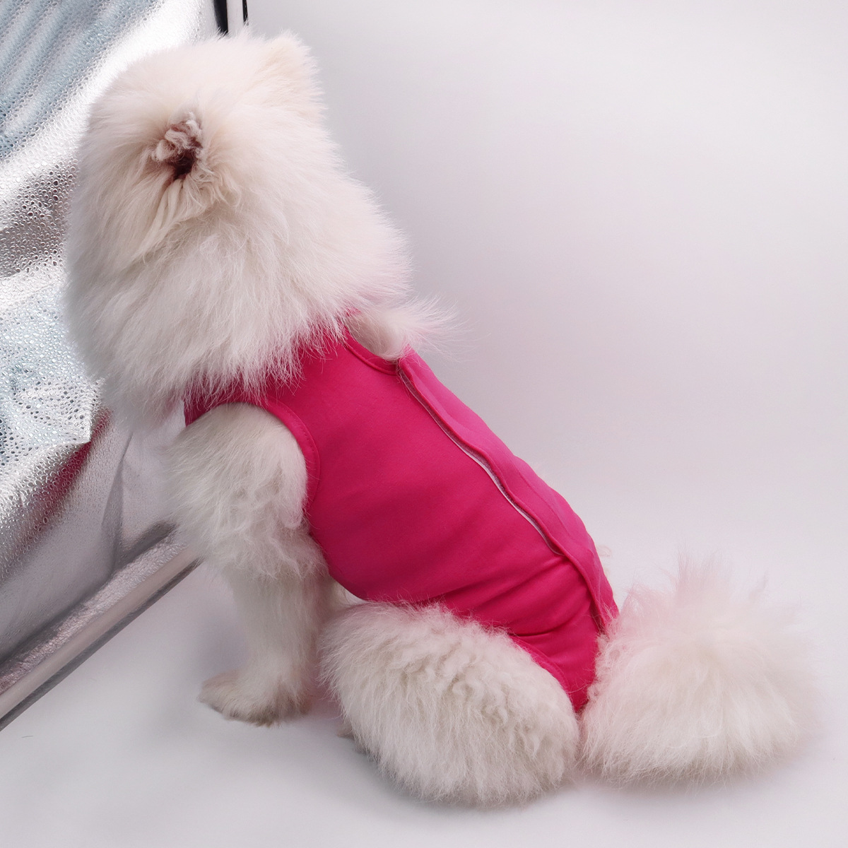 Traje quirúrgico para gatos, ropa después de la esterilización de mascotas, transpirable y anti-lamido, traje general de esterilización para perros de cuatro estaciones, traje quirúrgico para gatos