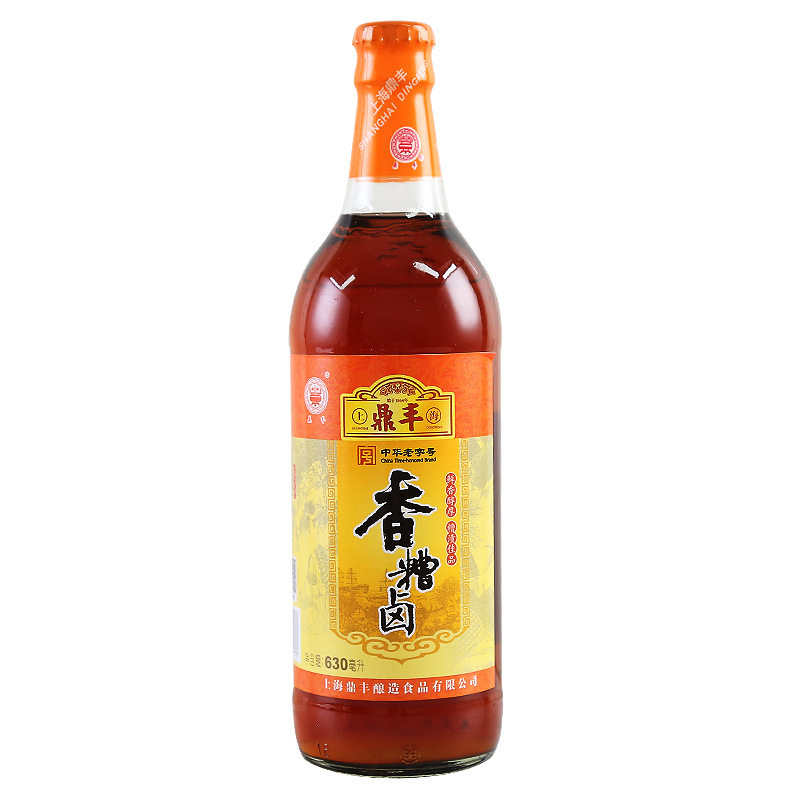 Shanghai Dingfeng Fragrant Sauce 630ml Bottled Household Marinade Cooking Wine Three-Year Aged Marinade for Edamame and Chicken Feet Wholesale Shanghai Dingfeng Fragrant Sauce 630ml Bottled Household Marinade Cooking Wine Three-Year Aged Marinade for Edamame and Chicken Feet Wholesale