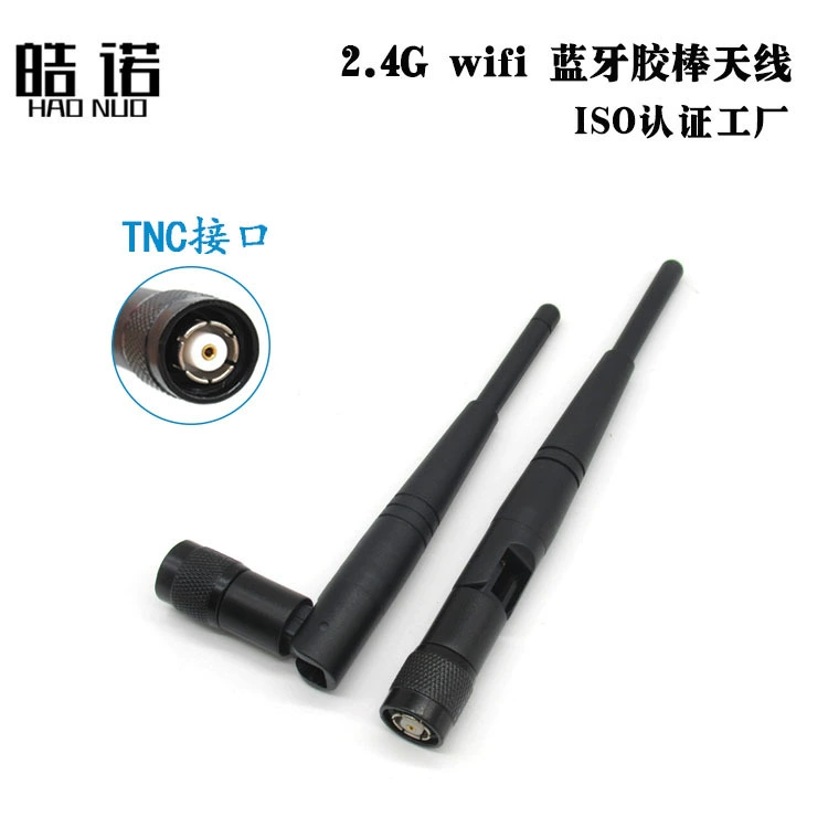 RP-TNC Женская головка TNC внутренний винт внутренний разъем отверстия 2,4G WiFi Bluetooth всенаправленный стержень 3DBI антенна