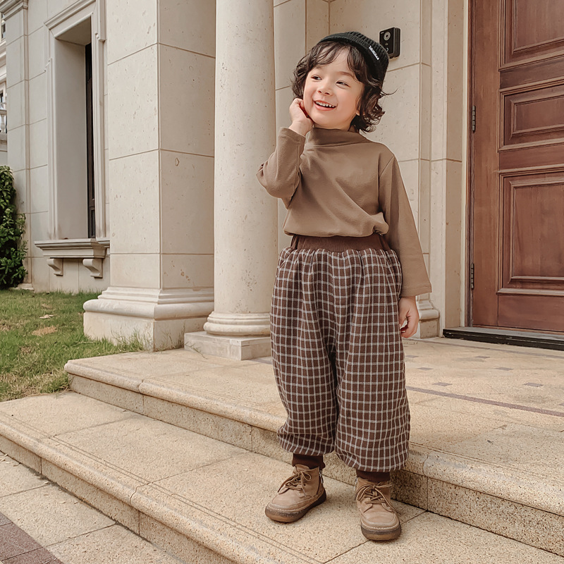 Winter children's trousers for boys