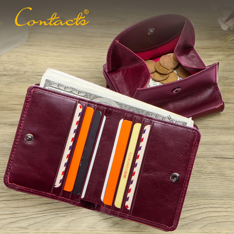 Contacts First-Layer Cowhide Fashionable Trendy Compact Mini Women's Wallet Niche Design Genuine Leather Women's Wallet Contacts First-Layer Cowhide Fashionable Trendy Compact Mini Women's Wallet Niche Design Genuine Leather Women's Wallet