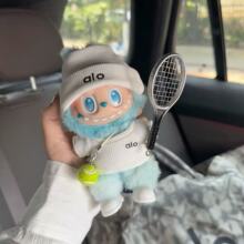 仅衣服网球王子宽松T恤适用于labubu娃衣一二三代17cm挂件玛卡龙