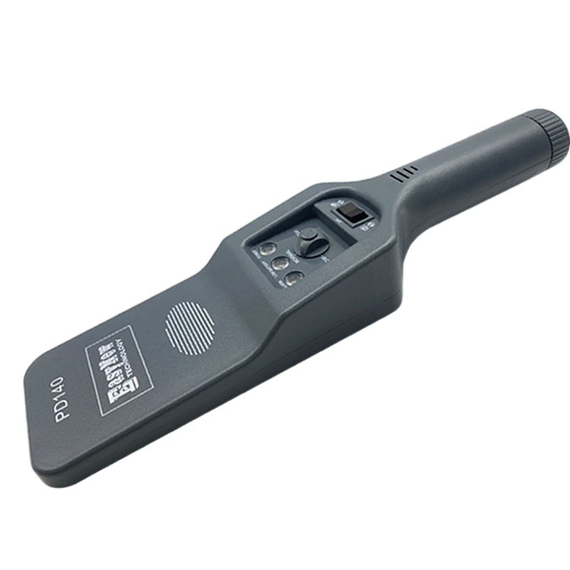 Бытовой PD140 Ручная металлоискатель Станция для осмотра в аэропорту Заводской Противоугонный деревянный зонд Проверка безопасности ногтей Ручной зонд