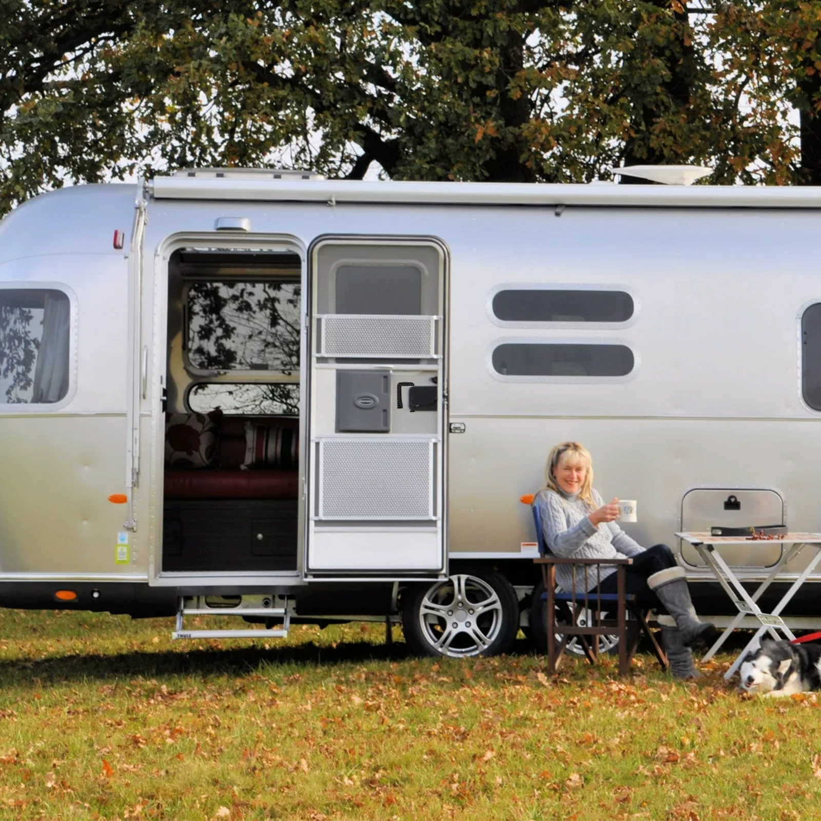 Кемпинг совместная рукоять для безопасного обращения RV, совместимая с охраной, ударопроза